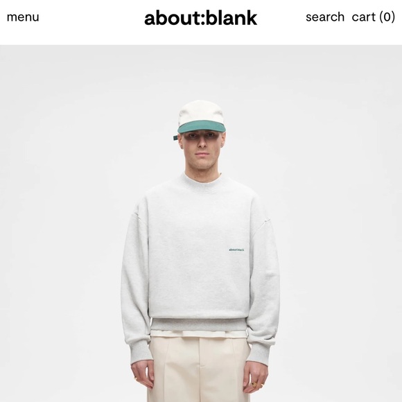 About:Blank Sweatshirt - Picture 1 of 8
